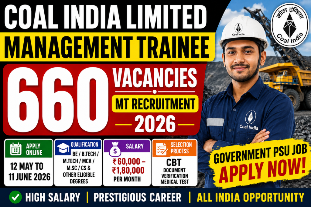 CIL Management Trainee Recruitment 2026